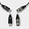 DSD TECH SH-AU20A USB to XLR Cable for Dynamic Microphones (5.9 ft) Black