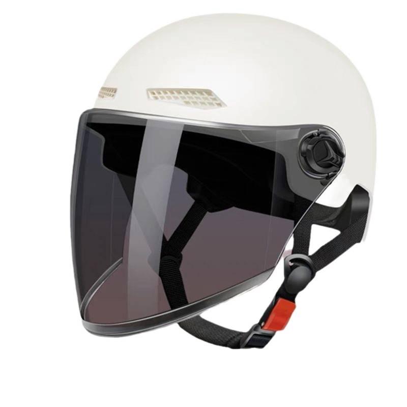Universal Electric Vehicle Half Helmet: All-Season Sun Protection for Men & Women