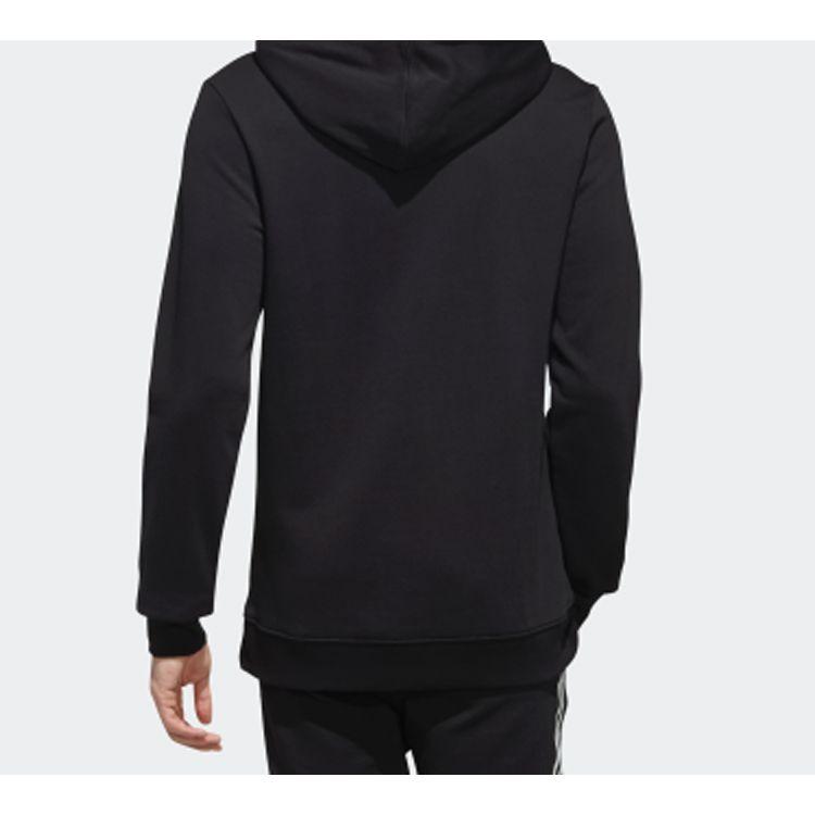 Adidas Neo Knit Sports Pullover Hoodie Men Tops Black EI4739