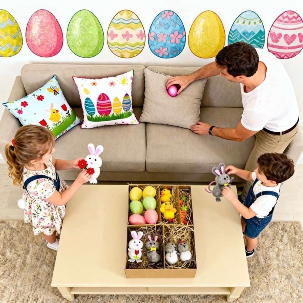 Handmade Easter Eggs Chick Ornament Happy Easter Easter Decoration  Interactive Party