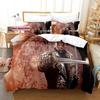 Vampire Beding Set Single Twin Ful Quen King-Sized Dimensionsd Dimensions Bed Linen Set Aldult Kid Bedrom Duvetcover Sets 3D Print Anime Werewolf