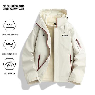 Mark Fairwhale Unisex 3-in-1 Detachable Outdoor Jacket