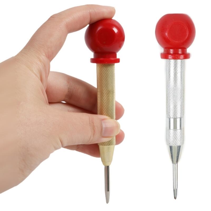5" Spring Center Punch Automatic Center Punch Tool for Accurate Positioning in Electronics Repair Workspaces