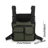 Chest Rig Bag Lightweight Front Pack for Fishing Outdoor Activities Walking