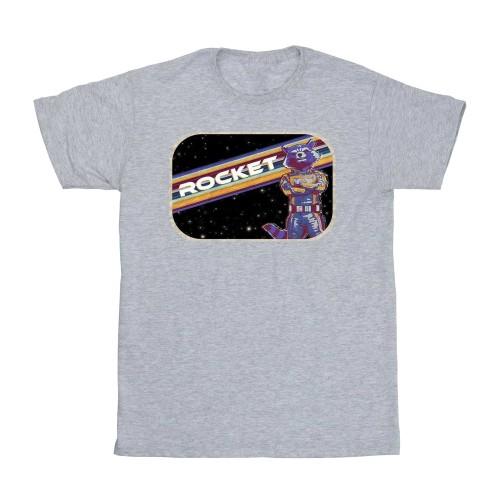 Guardians Of The Galaxy Volume 3 Boys Rocket Raccoon Pose T-Shirt