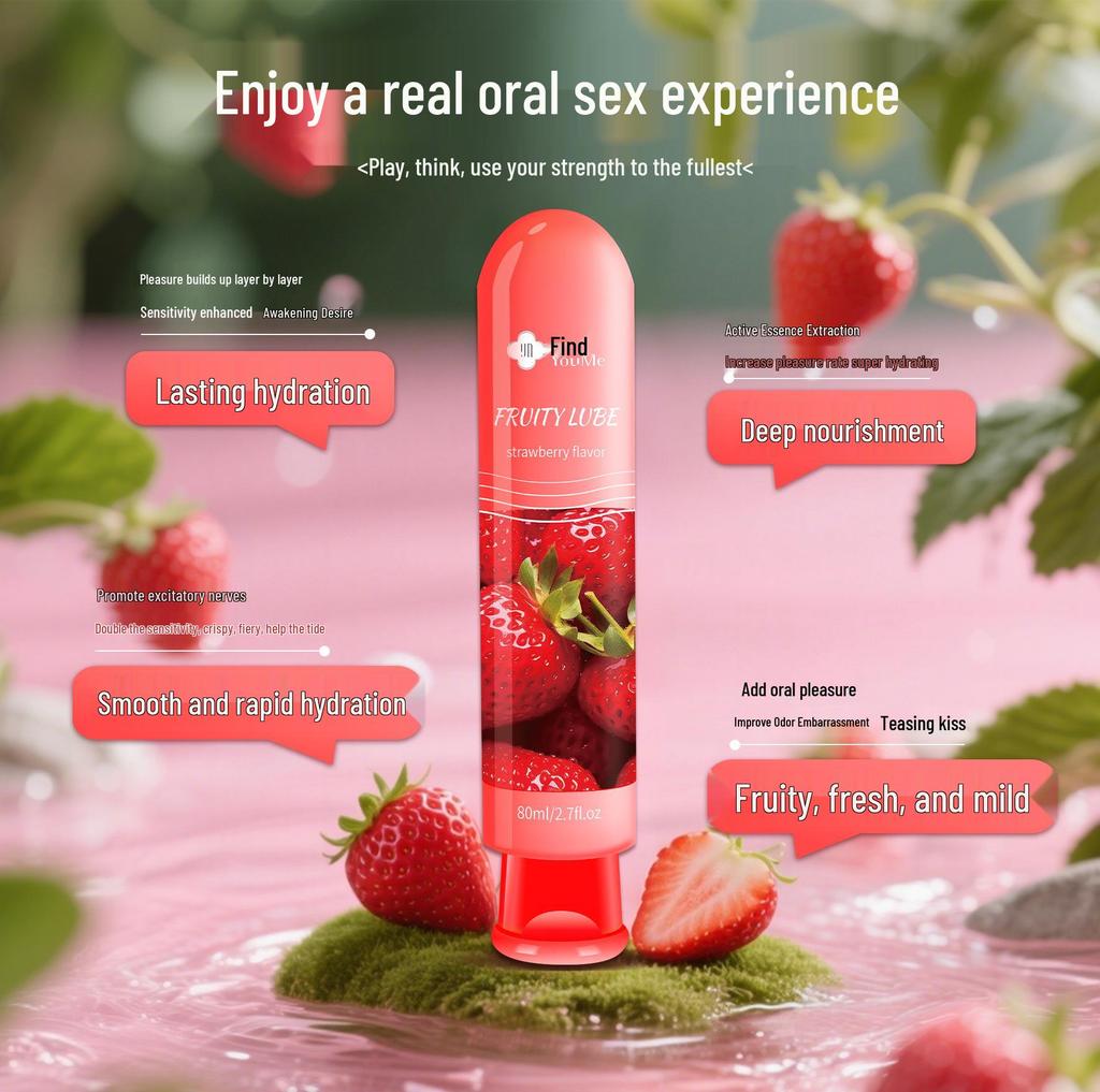 Seek Fruit-Flavored, Lickable, Water-Soluble Body Lubricant for Oral Sex