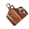 Acacia Wood Anniversary Tray & Cutting Board