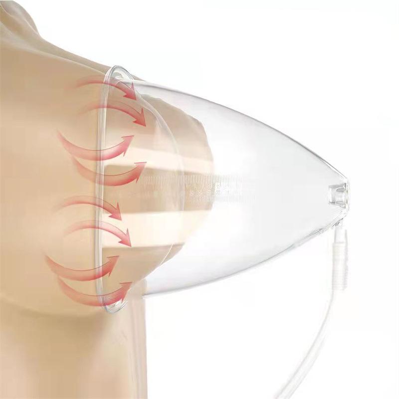 Masážní přístroj pro zvětšení a péči o prsa s přísavkou pro zvedání boků (21CM/25CM)