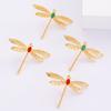 Fashion Dragonfly Stud Earrings For Women Unique Animal Ear Jewelry