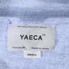YAECA made in Japan half button Zip jacket S blue pullover Men's Used