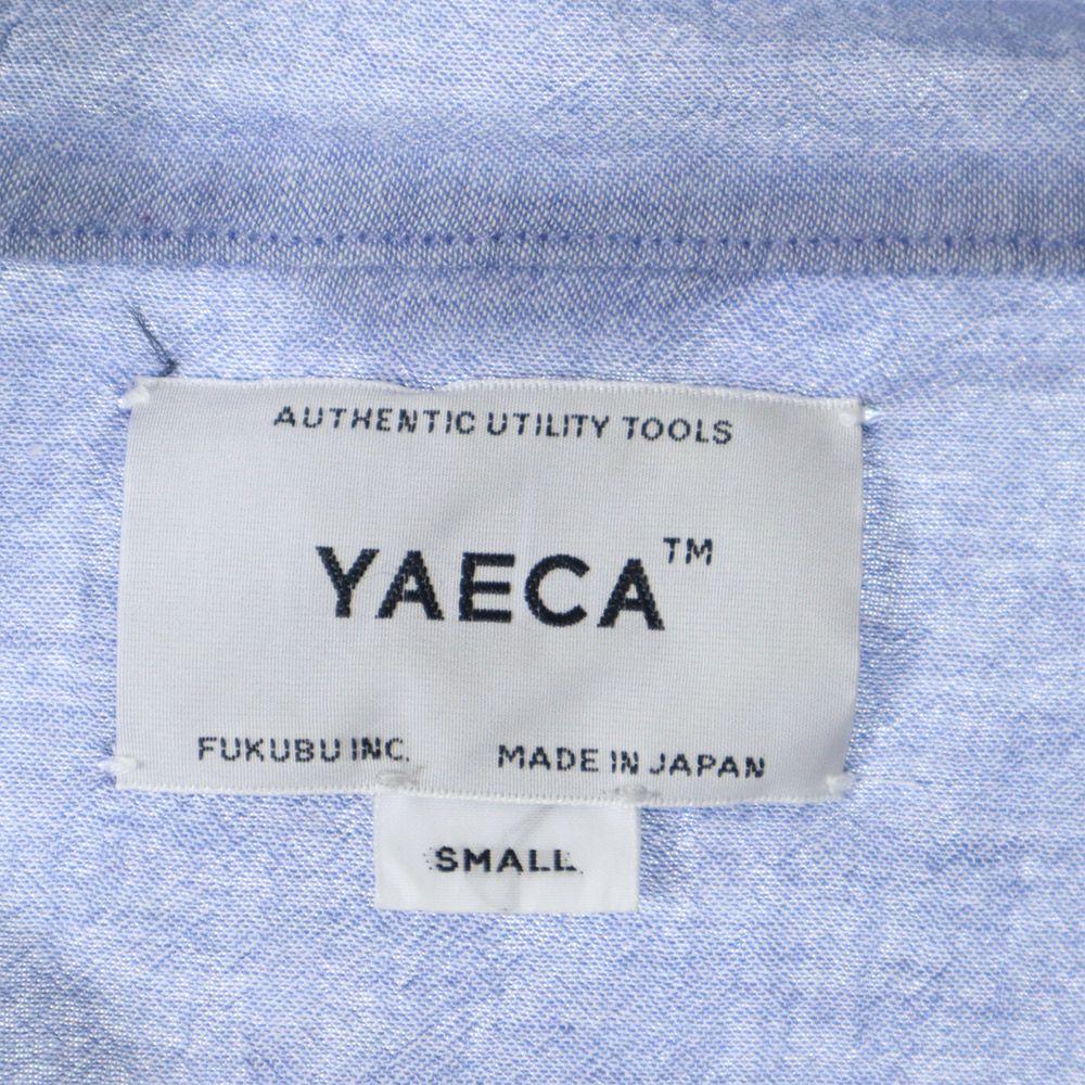 YAECA made in Japan half button Zip jacket S blue pullover Men's Used