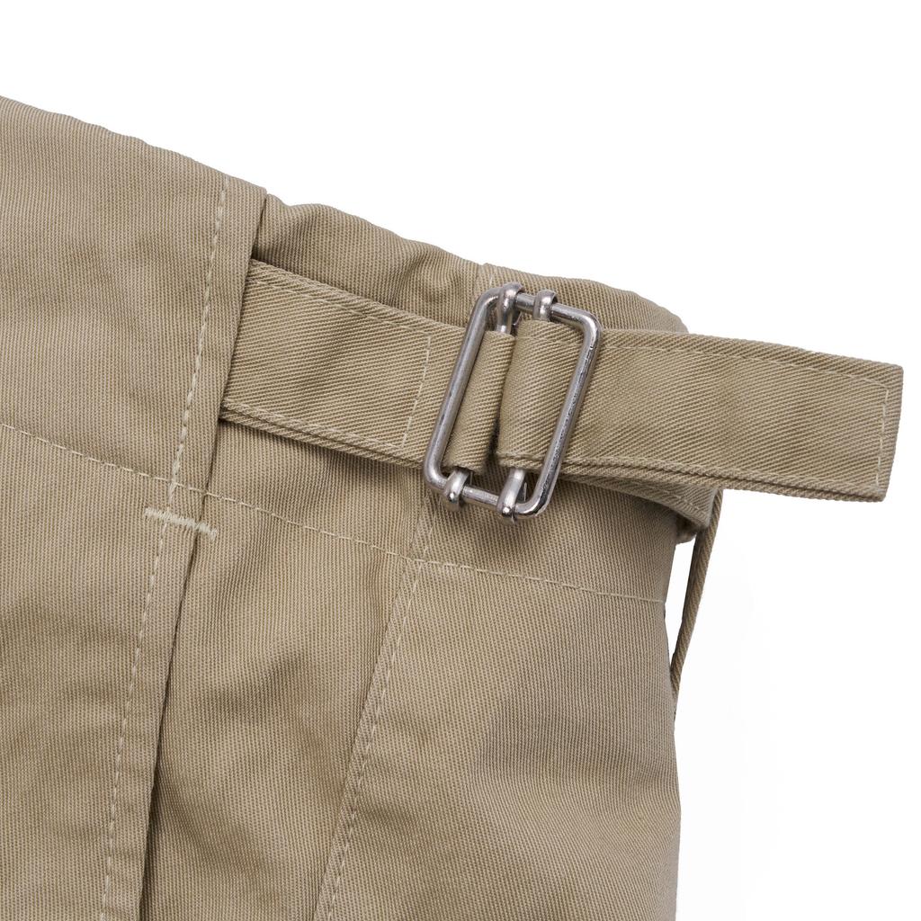 NOSCOULEURS Slash Chino Pants Beige