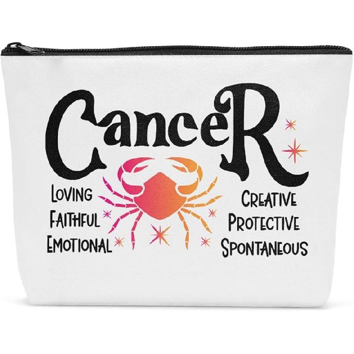 Women Gifts for Birthday Libra Astronomy Constellations Witchy Make Up Bags Mothers Day Birthday Gift for Women Friends Libra Cosmetics Bag Pouch Cancer
