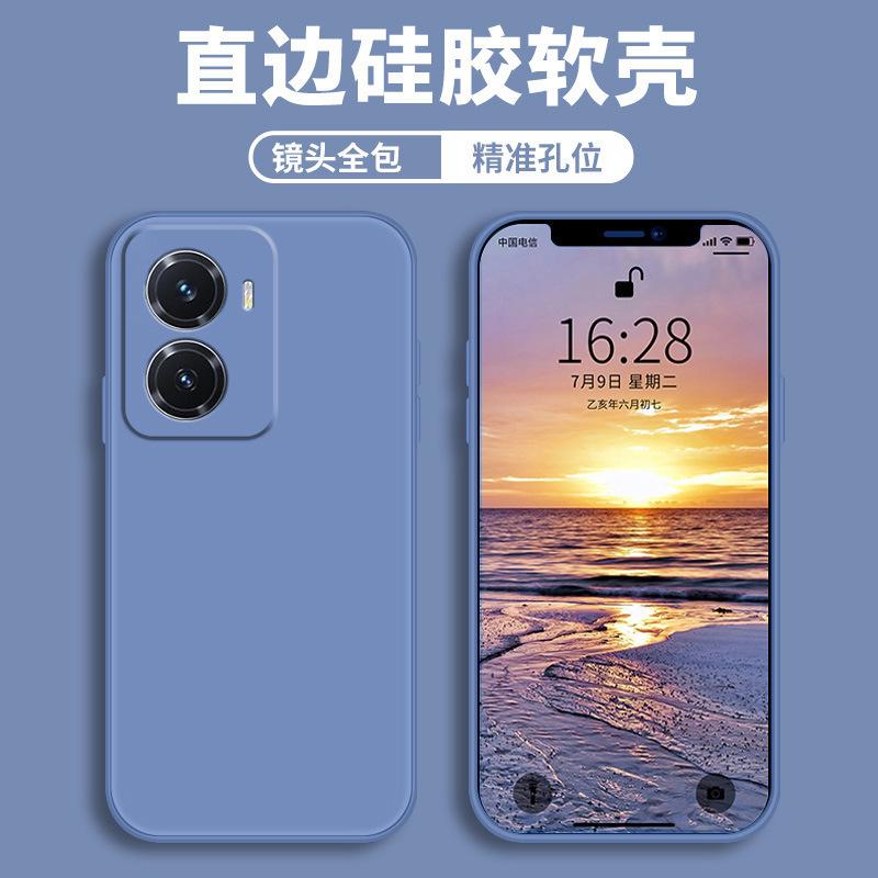 Applicable To Vivoy11-1g Mobile Phone Case Protective Case Liquid Soft Silicone All-inclusive Anti-drop Male and Female Shell
