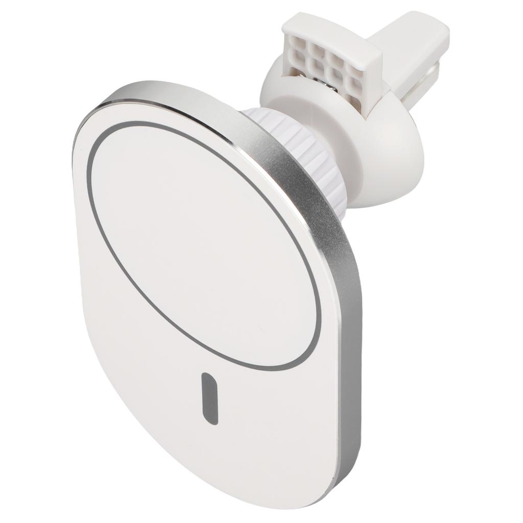 Magnetic Wireless Car   360 Degree Rotation Round 15W Strong Magnet Phone Wireless   for Car Home