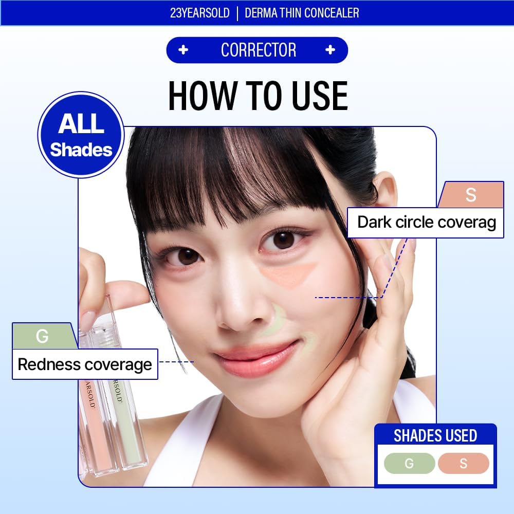 23 Years Old Premium Homecare Dermachine Concealer 1.5b Nude Beige 5g