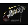 Original QKZ CK8 4D Kupfertreiber HiFi Kabelgebundener Kopfhörer Sport Kopfhörer Bass Stereo Headset Musik Ohrhörer 3,5MM In-Ear mit Mikrofon