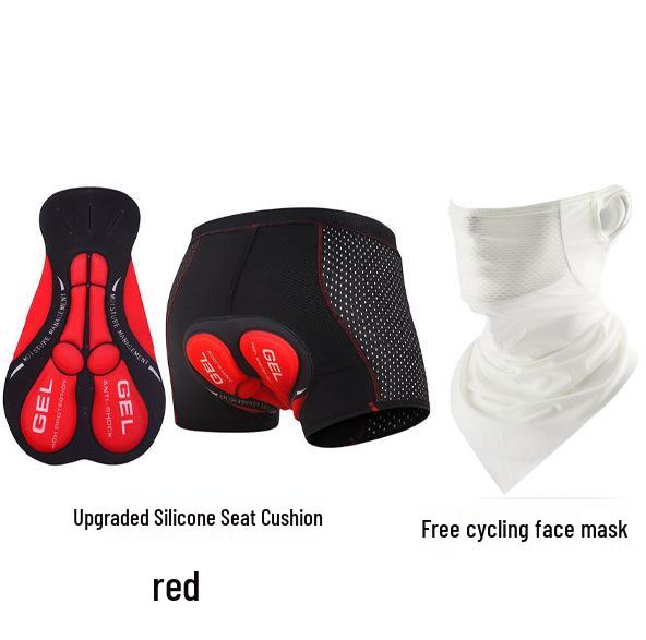 Cycling Underwear for Men & Women: Silicone-Padded, Quick-Dry Mountain & Road Bike Shorts - All-Season Wear