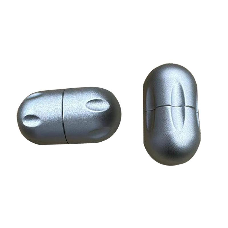 Metal Hand Toys Capsules  Spinner Edc Adult Children Interest Toys Autism Adhd Hand Spinner Anxiety Stress Relief  Birthday Gift