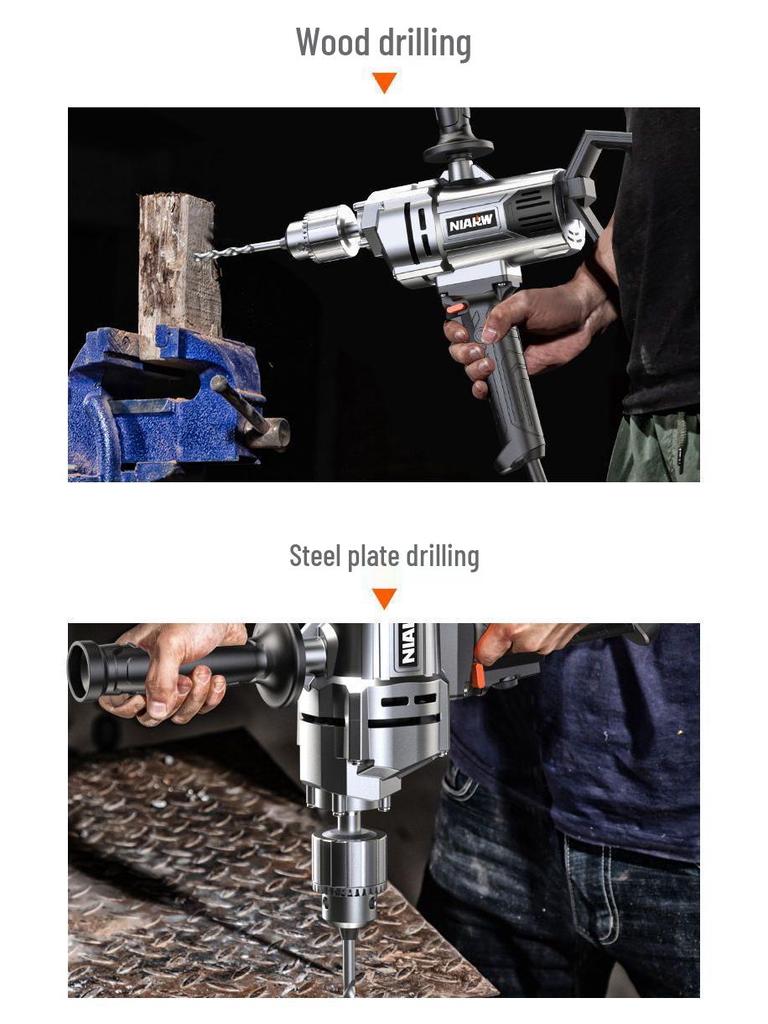 High-Power Multi-Functional Electric Mixer: Paint, Putty, Cement, Mortar