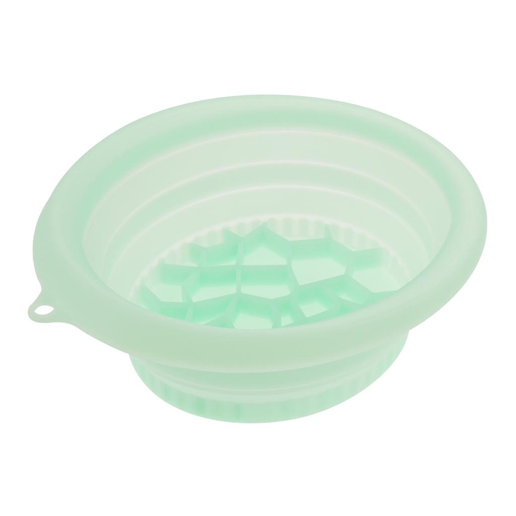 Silicone Face Ice Bath Tray Portable Collapsible Wash Basin Cold Therapy for Facial Puffiness Travel Beauty Bowl Facial Tool