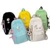Schoolbag Korean version Japanese new large-capacity ins style simple and cute versatile schoolbag junior high school student backpack