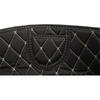Motorcycle Seating Bucket Lining Mat Seat Bucket Pad PU Rear Cargo Trunk Liner Pad Rear Seat Protection Tool Fit for ADV160 ADV 160 (Black)