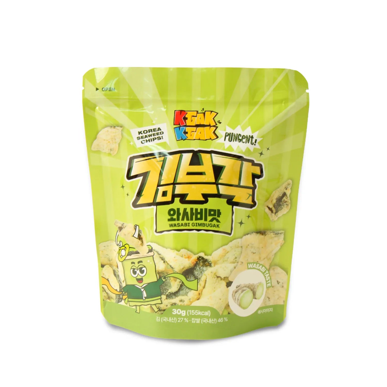 KGAKKGAK Gimbugak #Wasabi 30g 30g