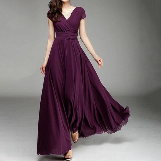 Lady Petticoats Plus Size Dress Thin Breathable Ankle-length Women Summer Spring Slim Sundress for Street Wear