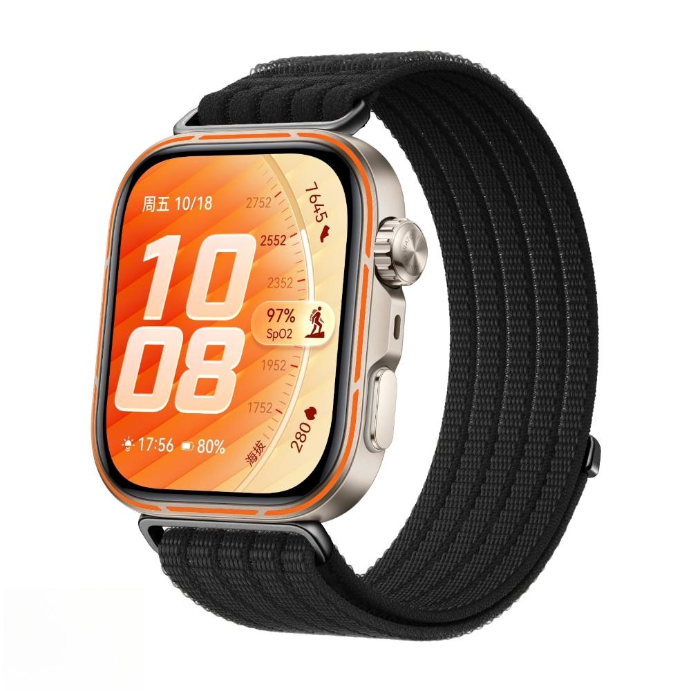 Official Nylon Loop Woven Strap for HUAWEI WATCH FIT 5/4 Pro Braided Comfortable Breathable Wristband for Huawei Watch Fit 5-4-3