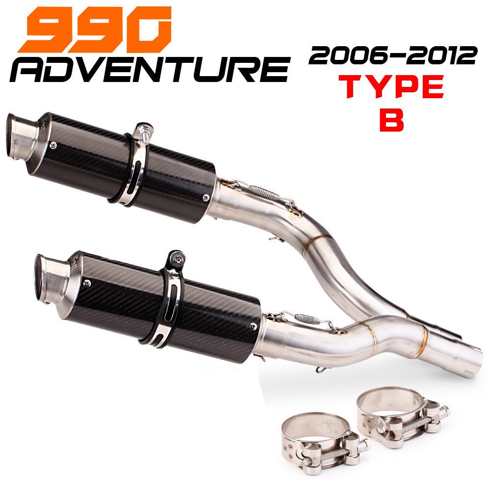 Modified Exhaust Tail Pipe for 990 Adventure Motorcycles (2006-2012)