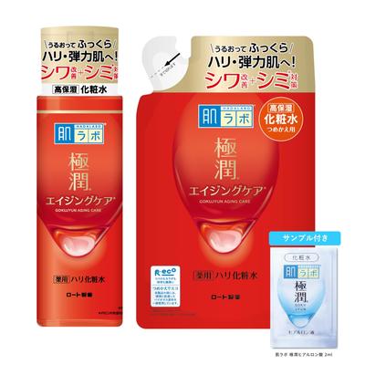 Gokujyun Medicated Firming Container Refill Set Gokujyun Sachet Lotion, + + [Quasi-drug]