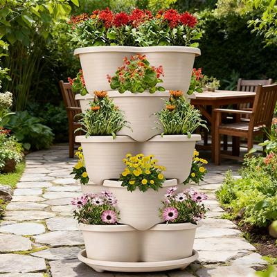 Flower Pot Drip Dish, Plant Saucer, Sturdy Heavy Duty Deep Tray, Round Tray for Garden