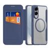 For Samsung Galaxy S25 Edge Leather Case DUX DUCIS Skin X Pro Series Flip Cover Magnetic Case