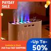 7 Colors LED Night Light Music Pickup Humidifier with 5 Nozzles Essential Oil Diffuser Cool Mist Humidifier for Home Office Yoga