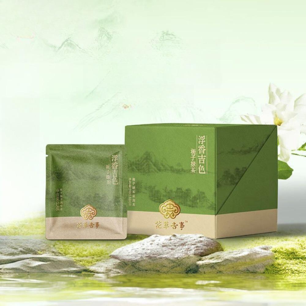 

Chinese Tea Gardenia Green Tea Herbal Tea 28g (2.8g X 10) Tea Bags Box
