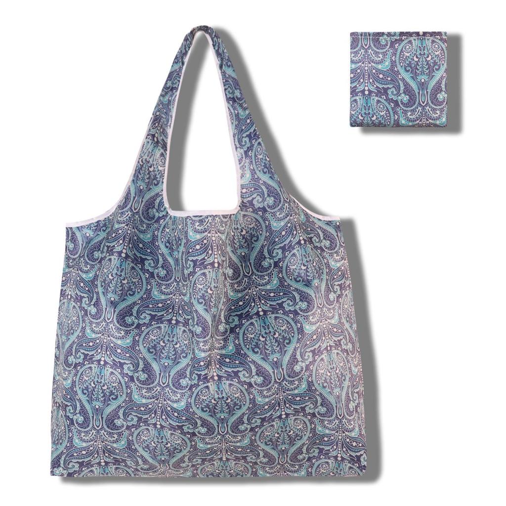 Eco-Friendly Large Capacity Foldable Tote Bag - Creative, Portable, Printed, and In Stock