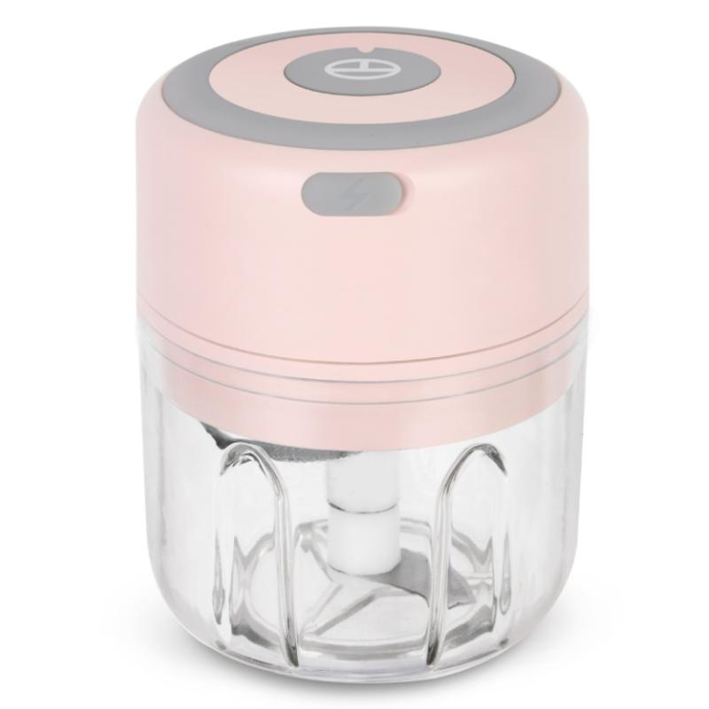 Electric Garlic Chopper, Rechargeable Mini Chopper, Powerful Small Food Processor, Wireless Food Chopper for Ginger