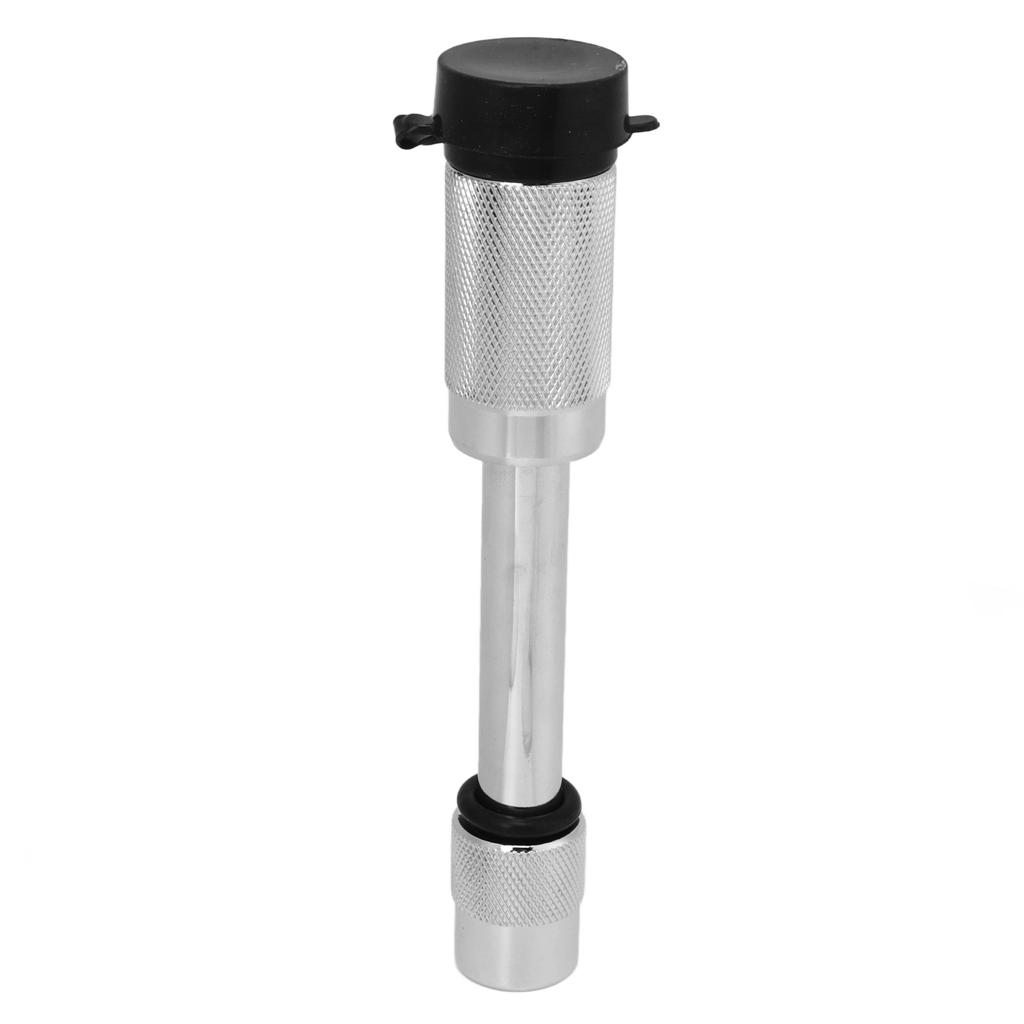 Trailer Tongue Coupler Lock Silver Electrophoretic Paint Precise Aging Resistant for Towing Boat Truck RV Car