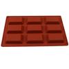 9 Cavity Flexible Baking Mold Rectangular Baking Mold DIY Candy Silicone Molds for Cakes  Chocolate Soap