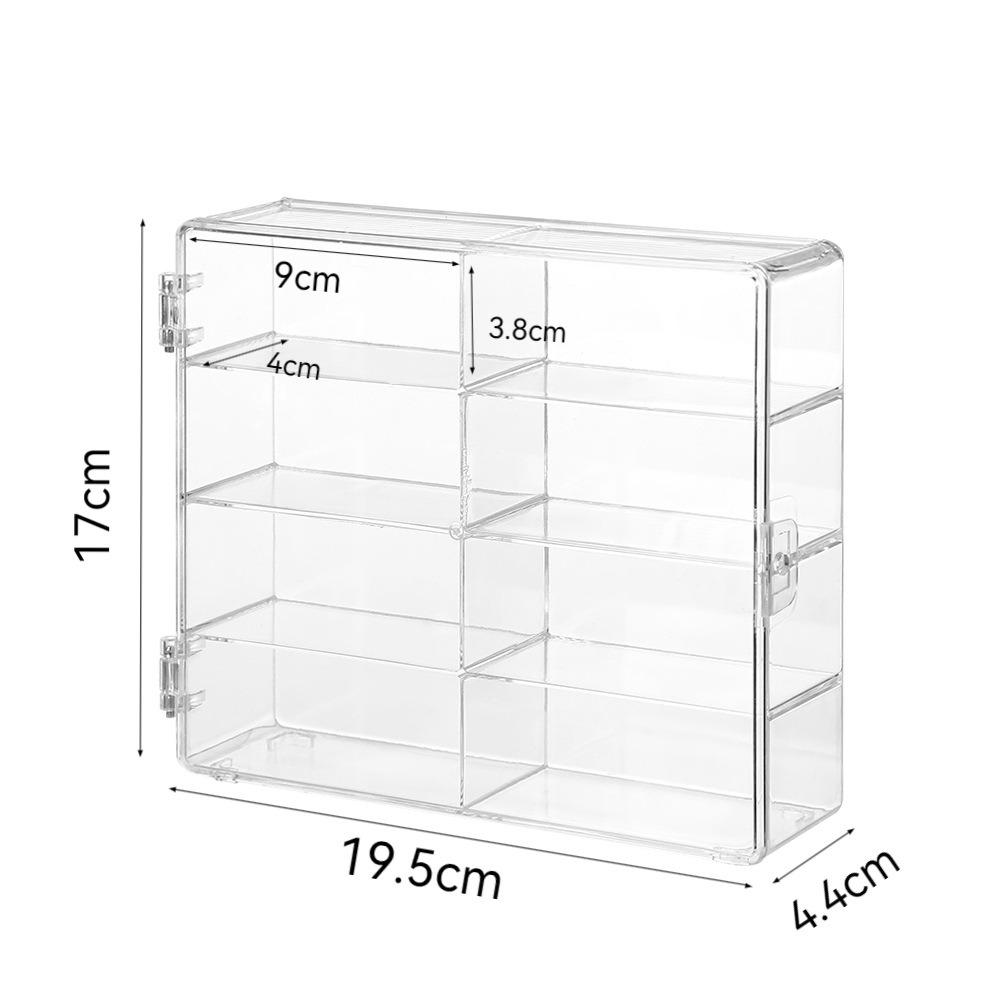 Compact Car Model Storage Display Box, Car Model Dust-Proof Display Stand, Transparent Toy Car Placement Box