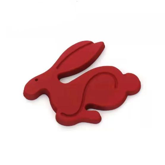 1Pcs Universal Cartoons Car Styling Decal for VW 3D Metal Running Rabbit Logo Chrome Emblem Rear Trunk Badge Accessories