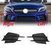 1 Pair Replacement Fog Light Grille Auto Accessory for W205 C180 C200 Car Front Bumper Fog Light Cover Grille 2058857302