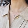 Natural Moonstone Necklace, Dainty Moonstone Handmade Jewelry , June Birthstone Celestial Necklace for Women, Bridesmaid Necklace,