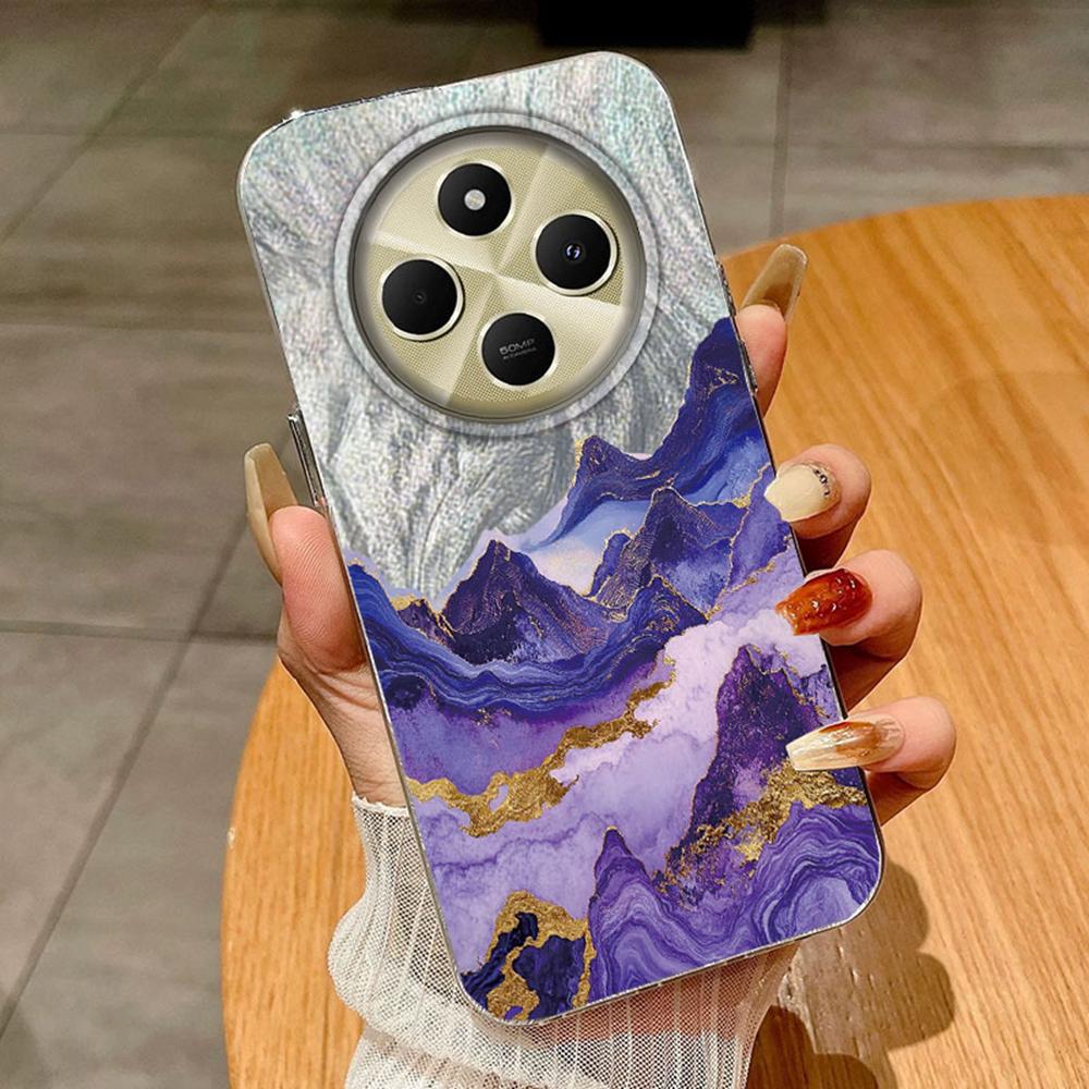 Gradient Colorful Butterfly For Xiaomi Redmi A5 A3 A3X A4 13C 14C Poco X7 Pro C71 C61 Phone Cases Clear Cover Soft Phone Case Funda Back Shell Bumper