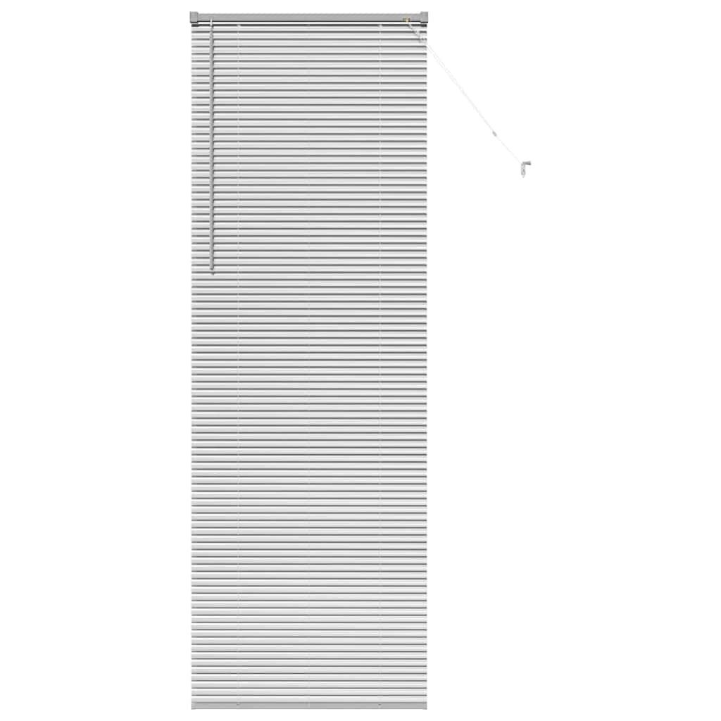VidaXL Venezianische Jalousien Silber 220 x 70 cm Aluminium