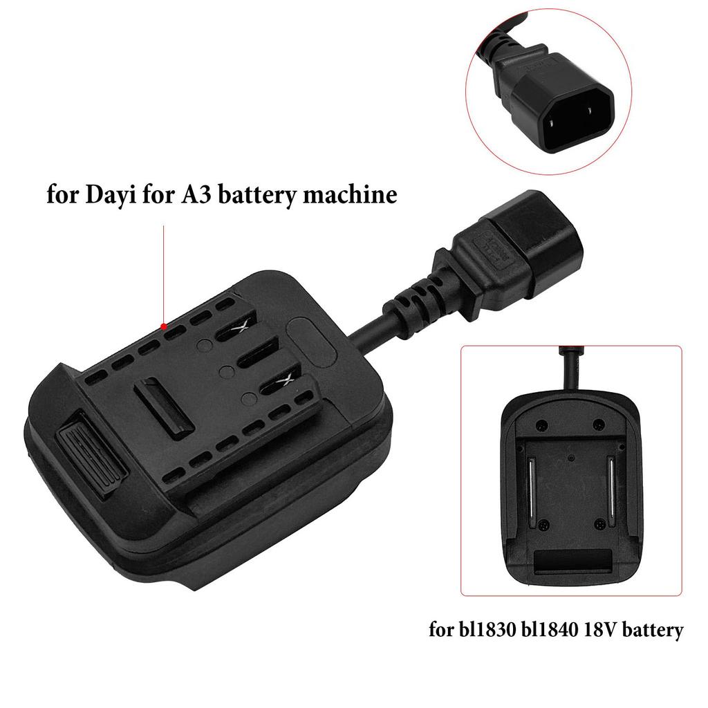 Battery Power Adapter Approx. 95x74x33mm BL1830 BL1840 BL1850 Adapter 18 Volts Compatible With BL1830 Compatible With BL1840