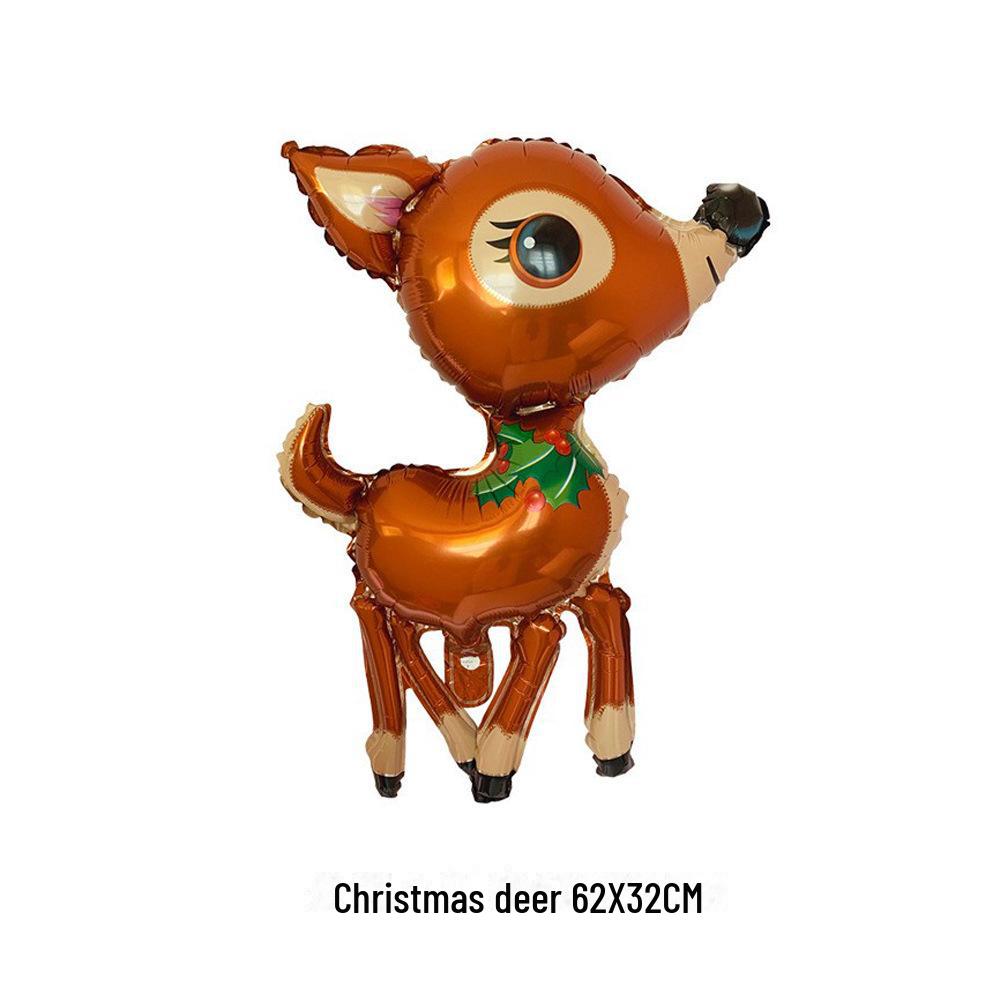 Christmas Tree Snowflake Aluminum Film Balloons for Party Decoration