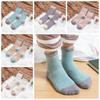 5Pairs Thickened Coral Fleece Socks Winter Warm Boat Socks Women Kawaii Floor Plush Socks  Winter