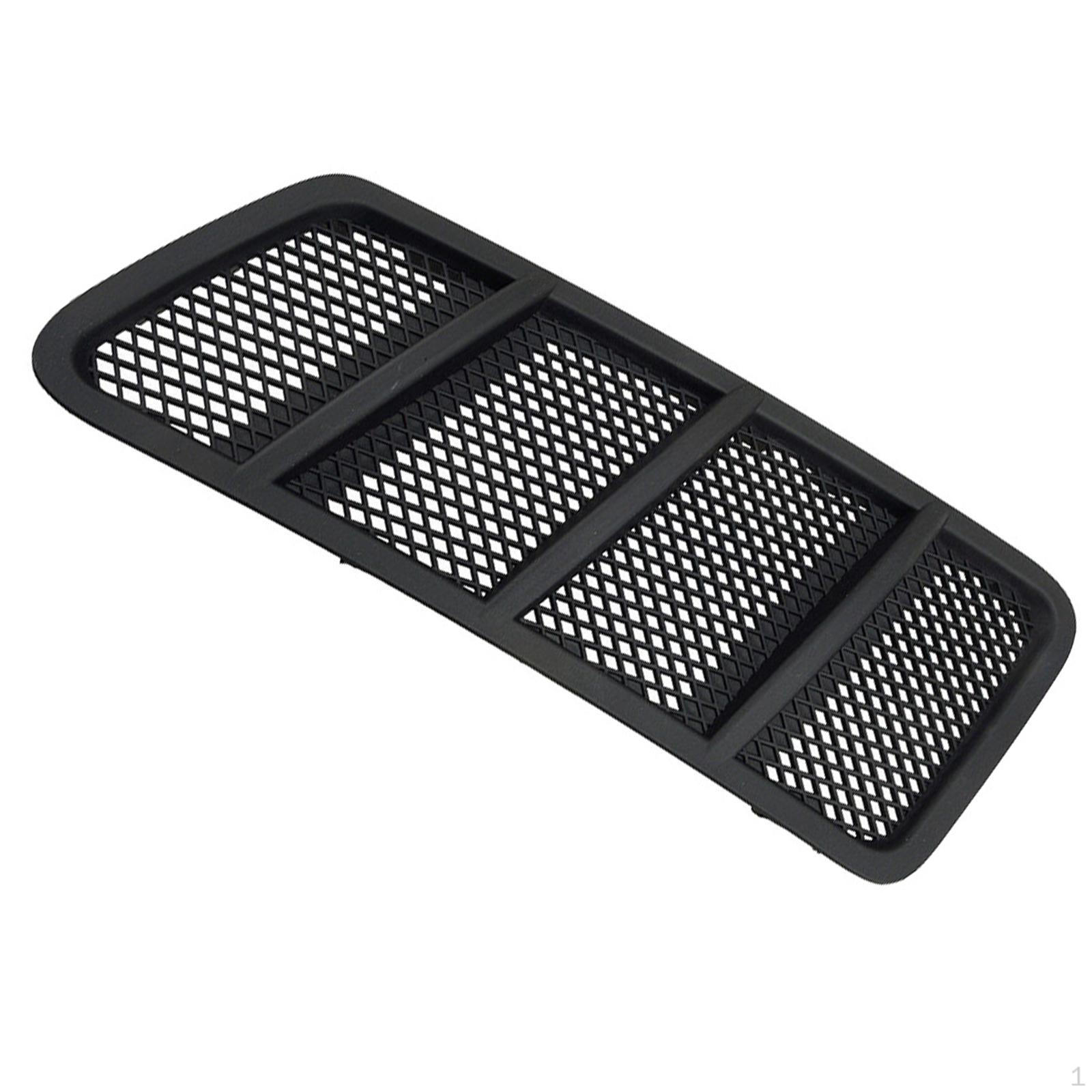 Front Vent Grille Cover, Direct Replacement, Black High Quality Performance for W166 Ml Ml350 1668800105 Left